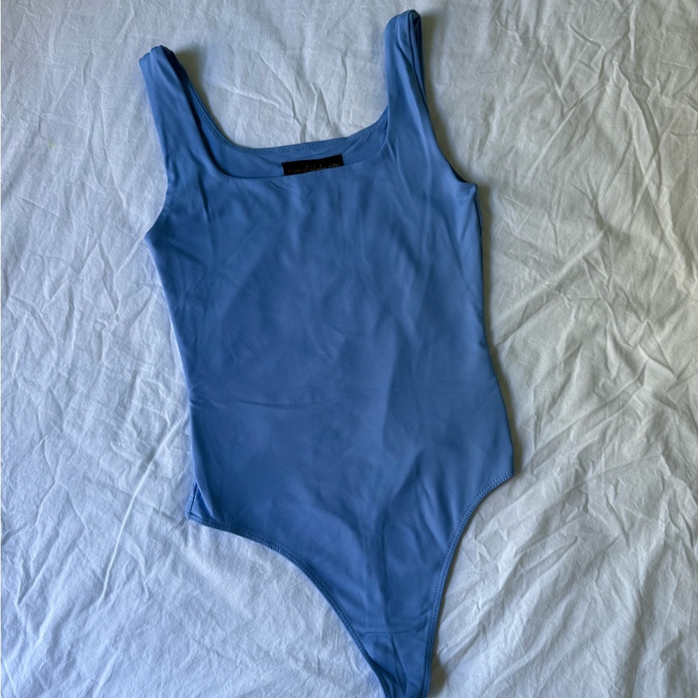 House of Harlow 1960 Blue Bodysuit